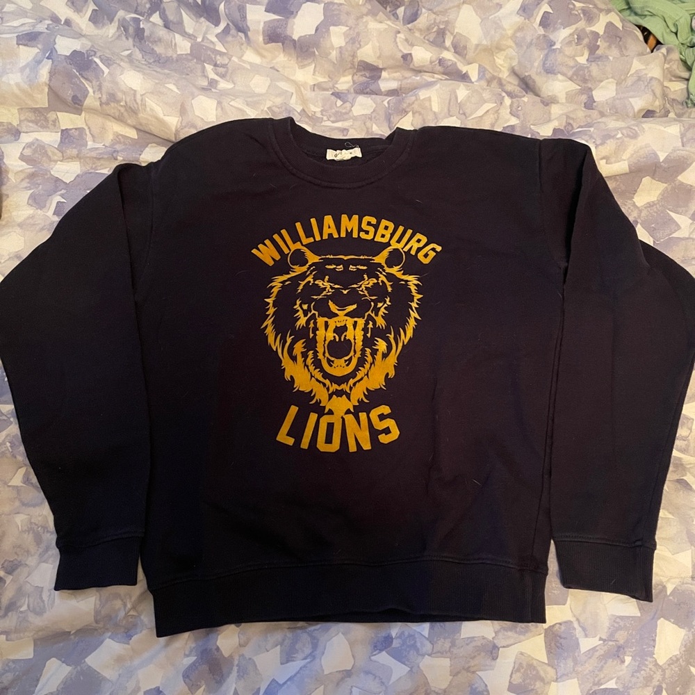 Garage Black and Gold Williamsburg Lions Sweater